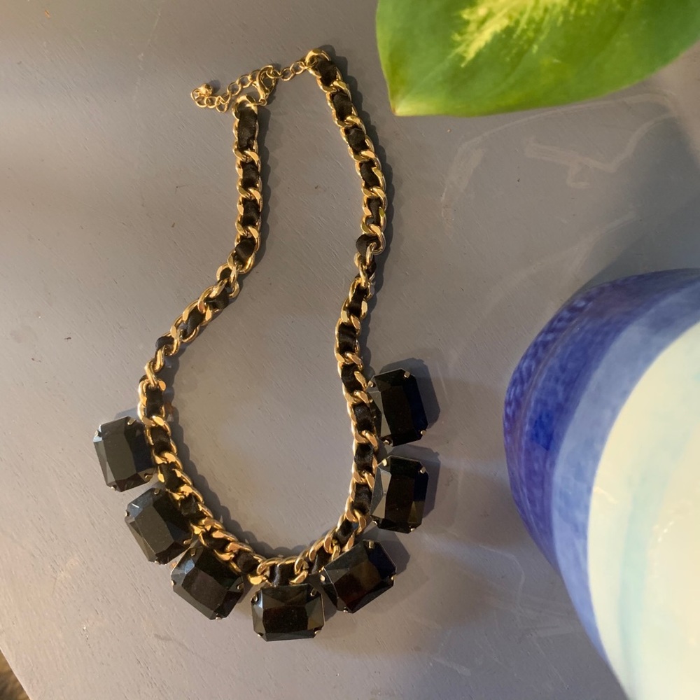 Gold chain necklace